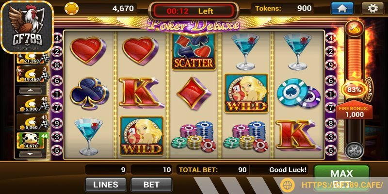 Slot video cung cấp giao diện chơi ấn tượng