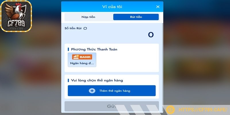 Sau khi thắng cược thể thao, bet thủ có thể rút tiền về tài khoản